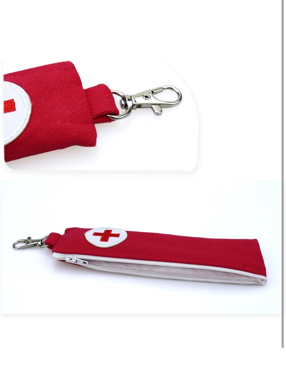 2 Pack Allergy Pen Carrying Case Carrier Slim with Clip - Picture 2 of 5